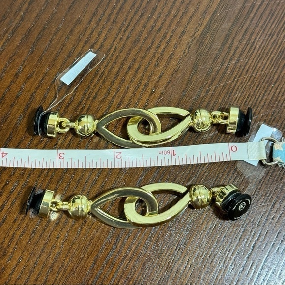 CROCS JIBBITZ gold chain! 2 pc lot - Picture 2 of 3